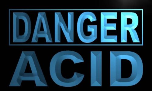 Danger Acid Neon Light Sign